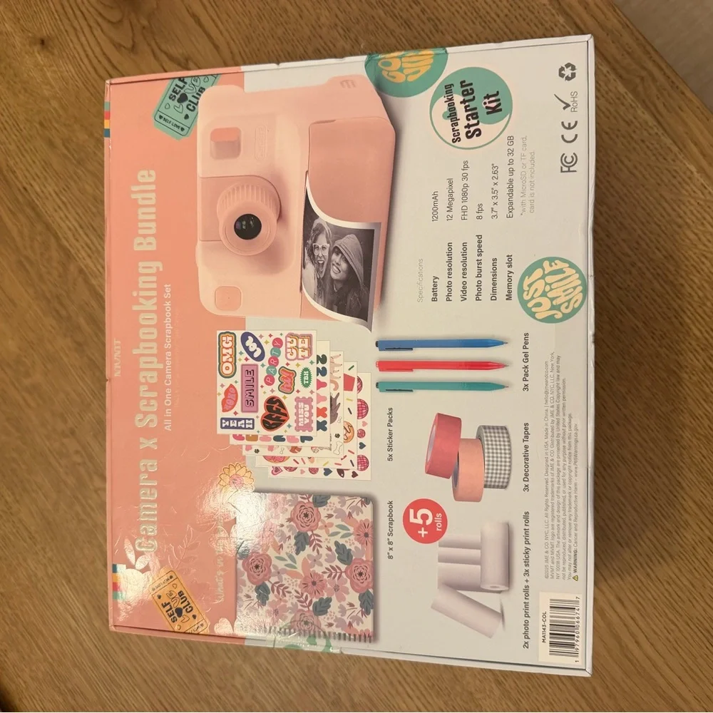 Pink Camera X Scrapbooking Bundle